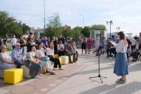 В Астрахани на центральной набережной отметили День Победы