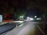 На улице Ширяева меняют покрытие на проезжей части