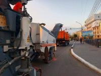 В Астрахани продолжается обновление дорог