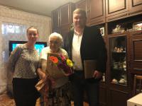 Поздравление ветерана Великой Отечественной войны 1941-1945 гг. с Днем рождения