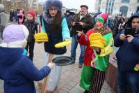 Ленинский район широко отпраздновал Масленицу