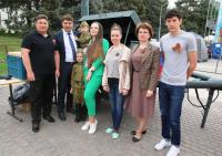 В Астрахани прошли мероприятия, приуроченные к празднованию 73-ой годовщины Победы в Великой Отечественной войне.