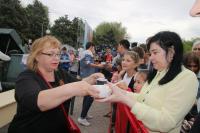 В Астрахани прошли мероприятия, приуроченные к празднованию 73-ой годовщины Победы в Великой Отечественной войне.