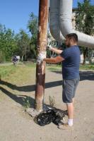 Глава Ленинского района поддержал идею жителей создания детского спортивного комплекса