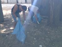 28.08.2015 г. в Ленинском районе на ул. Комсомольская Набережная прошел "День чистоты", в котором приняли участие сотрудники администрации Ленинского района г. Астрахани.