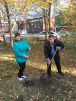 На территории района проведены мероприятия по благоустройству и озеленению района «Красивый район руками жителей»