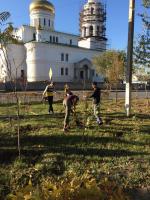 На территории района проведены мероприятия по благоустройству и озеленению района «Красивый район руками жителей»