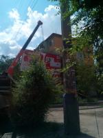 Демонтаж рекламных конструкций