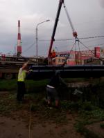 Демонтаж рекламных конструкций