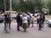 Сход  жителей дома № 29 по ул. Бабаевского.