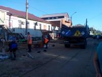 Проведены  рейдовые  мероприятия на территории рынка Большие Исады по ул. Каховского, ул.Красная Набережная, ул.Свердлова, ул.Ногина, ул.Маяковского, ул. С.Перовской  