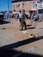 Проведены  рейдовые  мероприятиями на территории рынка Большие Исады по ул. Каховского, ул.Красная Набережная