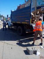 Проведены  рейдовые  мероприятиями на территории рынка Большие Исады по ул. Каховского, ул.Красная Набережная