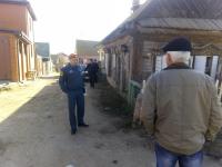 23.10.2019 в Советском районе проведен совместный рейд с представителями МВД и МЧС 