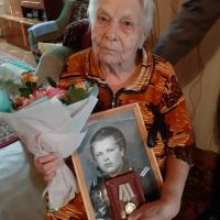 Вручение юбилейных медалей.