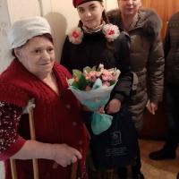 Вручение юбилейных медалей.