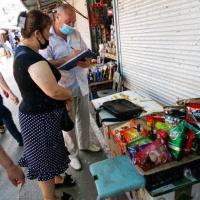 Рейды по ликвидации незаконной торговли на территории рынка "Большие Исады".