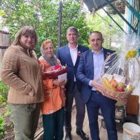 В Кировском районе чествуют участников Великой Отечественной войны.