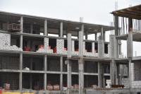 Возведение каркаса новой школы в переулке Грановском вышло на финишную прямую