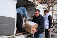 Администрация Астрахани собрала  гуманитарный груз для эвакуированных жителей Белгородской области