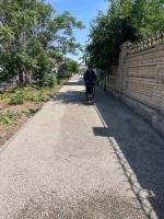 На ул. Б. Хмельницкого обновляют тротуары