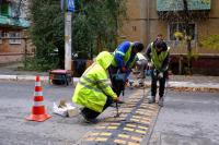 В Астрахани устанавливают «лежачих полицейских» рядом с социальными объектами