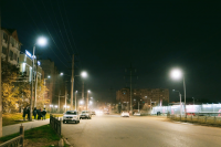 На улице Куликова построили линию освещения протяженностью 1,5 километра