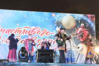 В Астрахани зажгли огни на главной городской елке