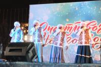 В Астрахани зажгли огни на главной городской елке