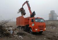 За новогодние праздники с улиц Астрахани вывезли около 300 тонн мусора