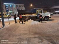 В Астрахани коммунальщики ликвидируют последствия непогоды