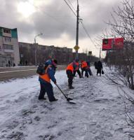 С улиц и из парков Астрахани с начала недели вывезли около 1,9 тысячи кубометров снега