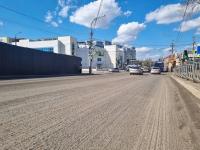 В Астрахани на улице Боевой приступили к ремонту дорожного покрытия