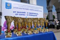 В Астрахани на набережной реки Волги прошла городская легкоатлетическая эстафета