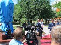 Открытие памятника Омару Хайяму. 