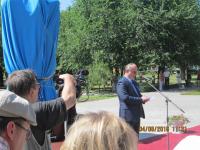 Открытие памятника Омару Хайяму. 