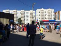 Праздничные мероприятия, посвященные празднованию Дня России.