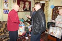 Поздравление с юбилеем ветерана Великой Отечественной войны.