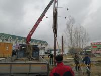 Сотрудниками районной администрации проведена работа с владельцами незаконно установленных гаражей, киосков, а также ликвидации изображений содержащих сведения о способе приобретения наркотических средств