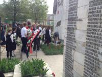 Торжественный митинг у памятника воинам, погибшим в годы Великой Отечественной войны