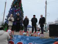 Провели новогоднее мероприятие в микрорайоне АЦКК, ХХ -лет Октября и в парке им. 3-го Интернационала.