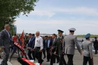 Торжественное открытие бюста Николаю Миха́йловичу Скоморо́хову - советскому лётчику-истребителю Великой Отечественной войны, маршалу авиации, дважды Герой Советского Союза