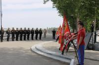 Торжественное открытие бюста Николаю Миха́йловичу Скоморо́хову - советскому лётчику-истребителю Великой Отечественной войны, маршалу авиации, дважды Герой Советского Союза