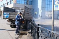 В Астрахани приступили к уборке Нового моста