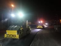 На улице Истринской постелили новый асфальт