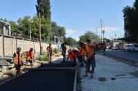 Ход работ на Комсомольской набережной оценил Губернатор Астраханской области