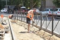 Комсомольская набережная прирастает прогулочной территорией