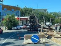 В Астрахани подрядчик приступает ко второму этапу благоустройства Комсомольской набережной