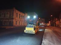 На улице Котовского заменили покрытие на проезжей части