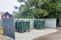 В Астрахани обновляют контейнерные площадки